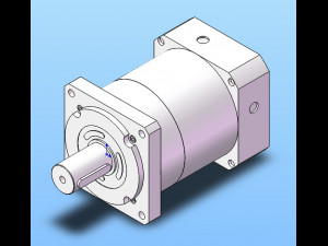 k-mf series planetary reducer Modello 3D
