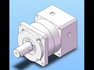 k-mf series planetary reducer Modello 3D