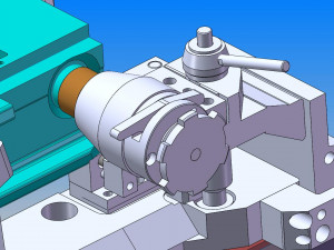welding tooling drawing of forklift middle portal frame Modello 3D