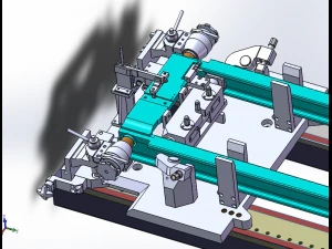 welding tooling drawing of forklift middle portal frame 3D Model