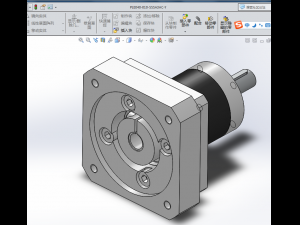 ple040 planetary reducer 18 specifications in total 3D Model