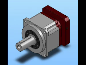 ts series planetary reducer 14 specifications 3D Model