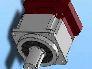 ts series planetary reducer 14 specifications 3D Model