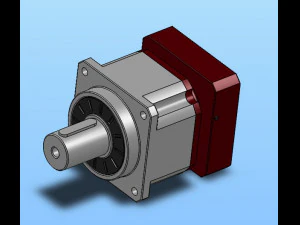 ts series planetary reducer 14 specifications 3D Model
