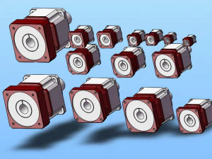 ts series planetary reducer 14 specifications 3D Model
