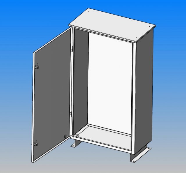 electric control cabinet Modello 3D .c4d .max .obj .3ds .fbx .stl .blend 