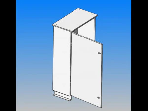 electric control cabinet 3D Model