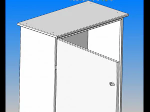 electric control cabinet 3D Model