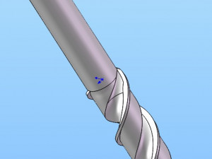 nz120 series twist drill 15 specifications 3D Model