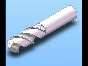 nz120 series twist drill 15 specifications 3D Model