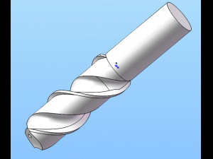 nz120 series twist drill 15 specifications 3D Model