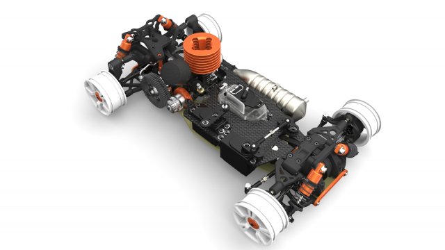 remote controlled racing car 3D 模型 .c4d .max .obj .3ds .fbx .stl .blend