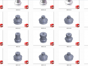 organ type vacuum sucker 20 specifications in total 3D Model
