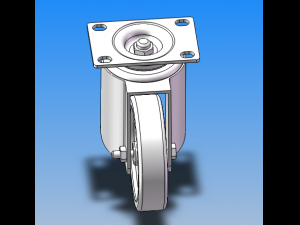 american light castors 13 specifications 3D Модель