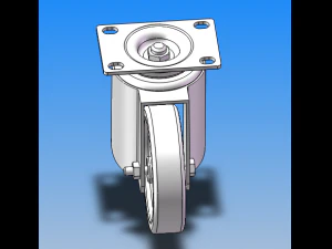 american light castors 13 specifications 3D Model