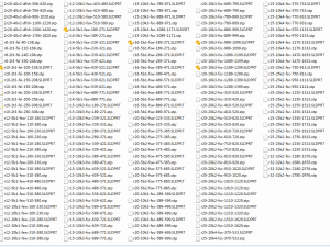 summary of ball screw models 97 models in total 3D Model