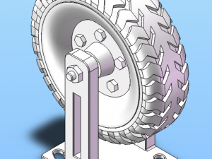 inflatable caster 8 specifications in total 3D Model