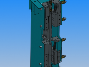 elevator parts wsgb04 wsgb10 progressive safety gear Modelo 3D