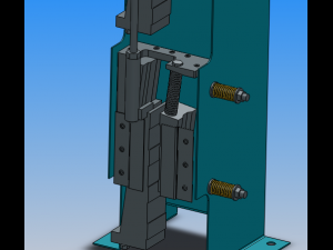 elevator parts wsgb04 wsgb10 progressive safety gear 3D Модель