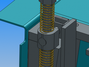elevator parts wsgb04 wsgb10 progressive safety gear 3D Модель