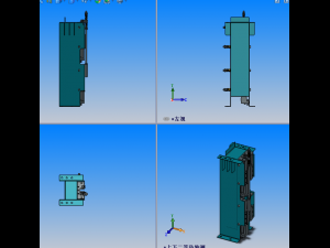 elevator parts wsgb04 wsgb10 progressive safety gear 3D Модель