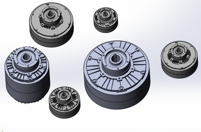 flkt hollow shaft and magnetic powder clutch6 specifications Modèle 3D .c4d .max .obj .3ds .fbx .stl .blend 