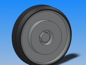 gdx80 roller guide shoe elevator parts 3D Модель