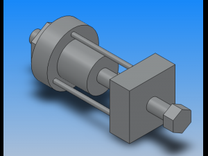 gdx80 roller guide shoe elevator parts 3D Модель