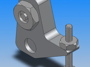 gdx80 roller guide shoe elevator parts 3D Модель
