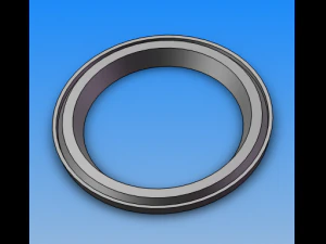 jb zq 4075-2006 z-shaped rubber oil seal 12 specifications 3D Model