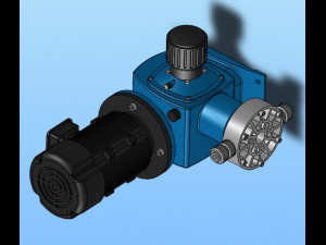 mc mechanical diaphragm metering pump 15 specifications in total 3D 모델