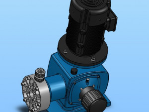 mc mechanical diaphragm metering pump 15 specifications in total 3D 모델