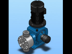mc mechanical diaphragm metering pump 15 specifications in total 3D 모델