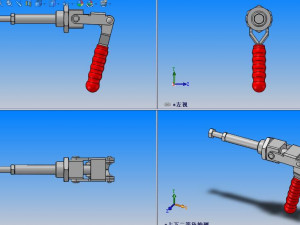 tc3 series push pull quick clamp 17 models in total 3D Model