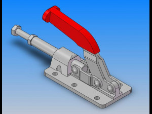 tc3 series push pull quick clamp 17 models in total 3D Model