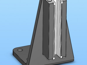 elevator parts guide shoes 5 specifications 3D Model