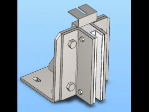 elevator parts guide shoes 5 specifications 3D Model