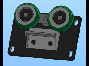 elevator parts guide shoes 5 specifications 3D Model