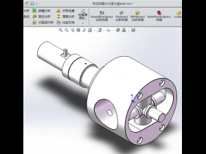 chuck automatic quartering dividing chuck 11 specifications in total 3D Model