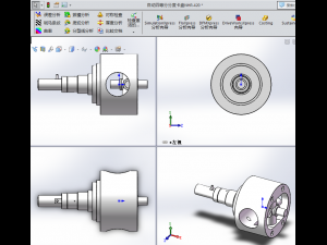 chuck automatic quartering dividing chuck 11 specifications in total Modèle 3D