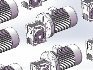 rv series turbine reducer 29 specifications in total 3D Model