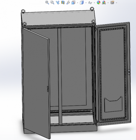 low voltage switch cabinet Modelo 3D .c4d .max .obj .3ds .fbx .stl .blend 