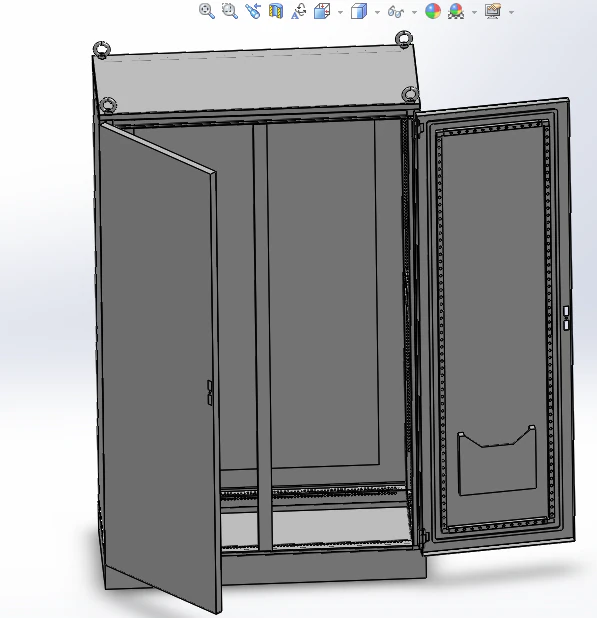 low voltage switch cabinet 3D Model .c4d .max .obj .3ds .fbx .stl .blend 