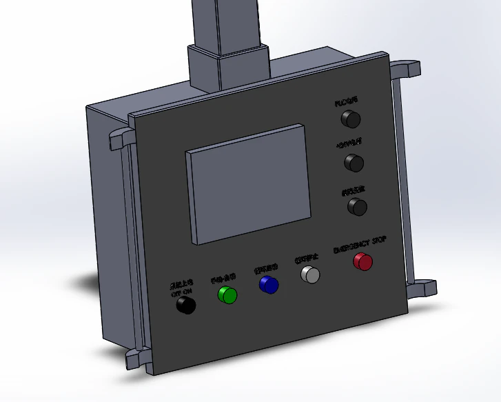 cantilever of low voltage switch cabinet 3D Model .c4d .max .obj .3ds .fbx .stl .blend
