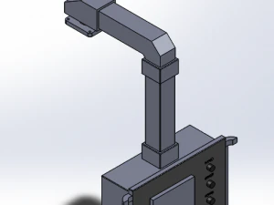 cantilever of low voltage switch cabinet 3D Model