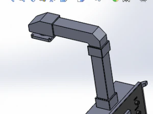 cantilever of low voltage switch cabinet 3D Model