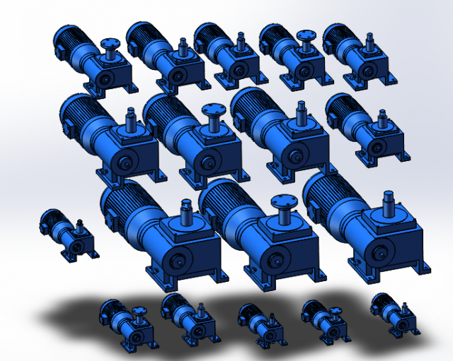 turbine screw elevator Modelo 3D .c4d .max .obj .3ds .fbx .stl .blend 