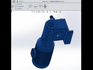 elevador de tornillo de turbina Modelo 3D