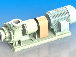uhb-zk40 200 mortar pump 16 specifications in total 3D Model