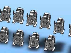 mb series planetary friction stepless transmission mbw-y 10 specifications in total Model 3D